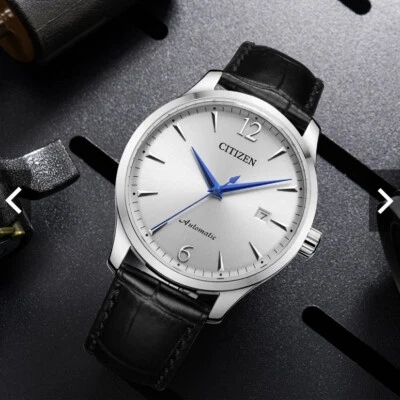 Nuevo como nuevo Citizen automático para hombre esfera plateada NJ0110-18A automático. Foto 1 de 3