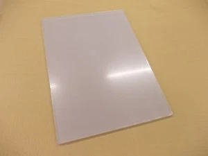 8 mm A3 clear PET-G Polyester sheet 420 mm x 297 mm food grade FDA approved - Picture 1 of 4