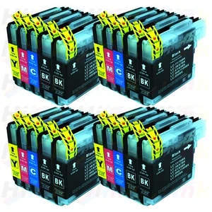 20 piezas Nueva tinta LC61 para Brother MFC-250C MFC-295CN MFC-385CW MFC-490CW MFC-6490CW - Imagen 1 de 1