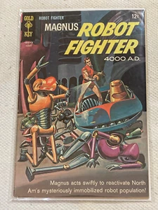 Magnus Robot Fighter #23 (A) Gold Key Comics 1968 sehr guter/sehr guter Zustand + Leser - Bild 1 von 5