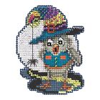 Halloween Owl Beaded Cross Stitch Kit Mill Hill 2021 Autumn Harvest MH182126