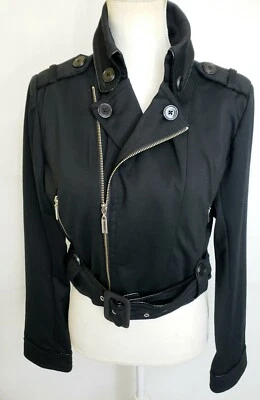 MOTO КУРТКА XOXO СТИЛЬНО ЗАЩЕМЛЕННЫЙ ПОДПОЯСАННЫЙ. Размер L. Как новое состояние товара. - Изображение 1 из 4