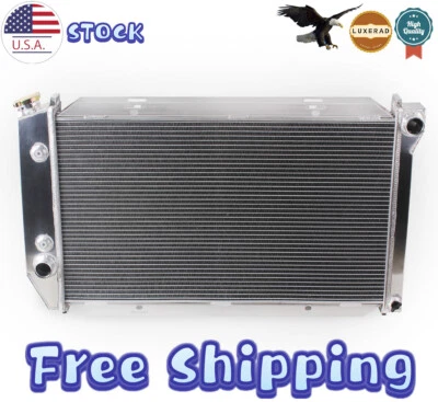 4-Rows New Radiator For 1977-1979 FORD LTD II/1977 LINCOLN MARK V MOST ENGINES - Image 1 of 4