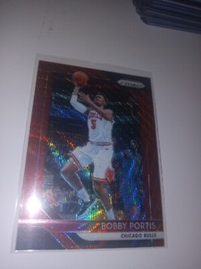BOBBY PORTIS 2018-19 PANINI PRIZM RUBY RED WAVE PRIZMS REFRACTOR #140