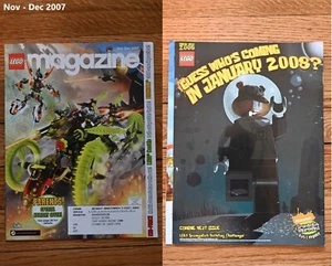 LEGO Club Magazine Nov-Dec 2007 - EXOforce - Racers - Mars Mission -Bionicle - Picture 1 of 3