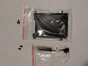 Dell Latitude 5480 E5480 HDD Cable Connector 80RK8 +Caddy Frame Bracket 0NDT6 US - Picture 1 of 5