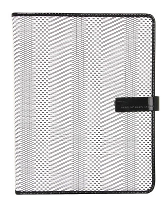 Marc Jacobs Wildcard Woven Straw Tablet iPad Folio Book Case NWT  - Image 1 of 2
