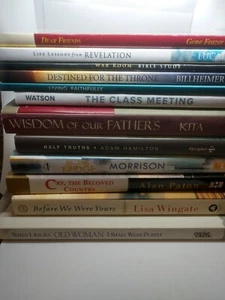Biblical Studies Books & Religious Bible Stories (Lot Of 12) Mixed Authors - Picture 1 of 12