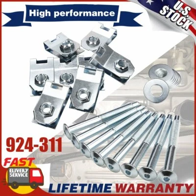 Ferragens de porca de parafuso de montagem em caçamba para Ford F250 350 450 550 1999-2013 924-311 - Imagem 1 de 4