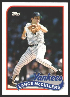 Lance McCullers #77T 1989 Topps Traded New York Yankees - Image 1 of 2