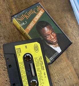 Vintage Nat King Cole Vol 2 Sweet Lorraine Album Cassette Tape Music - Picture 1 of 3