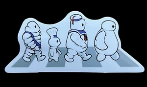 The Beatles Abbey Road Stay Puff Sticker Decal Rock Music 1.5”x 3.5” - Picture 1 of 1