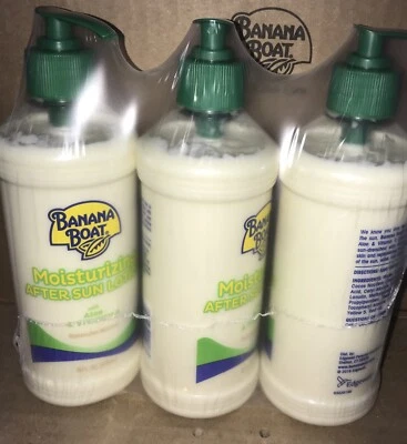 Loción hidratante para después del sol Banana Boat con aloe y vitamina E - 16 oz (paquete de 3) Foto 1 de 2