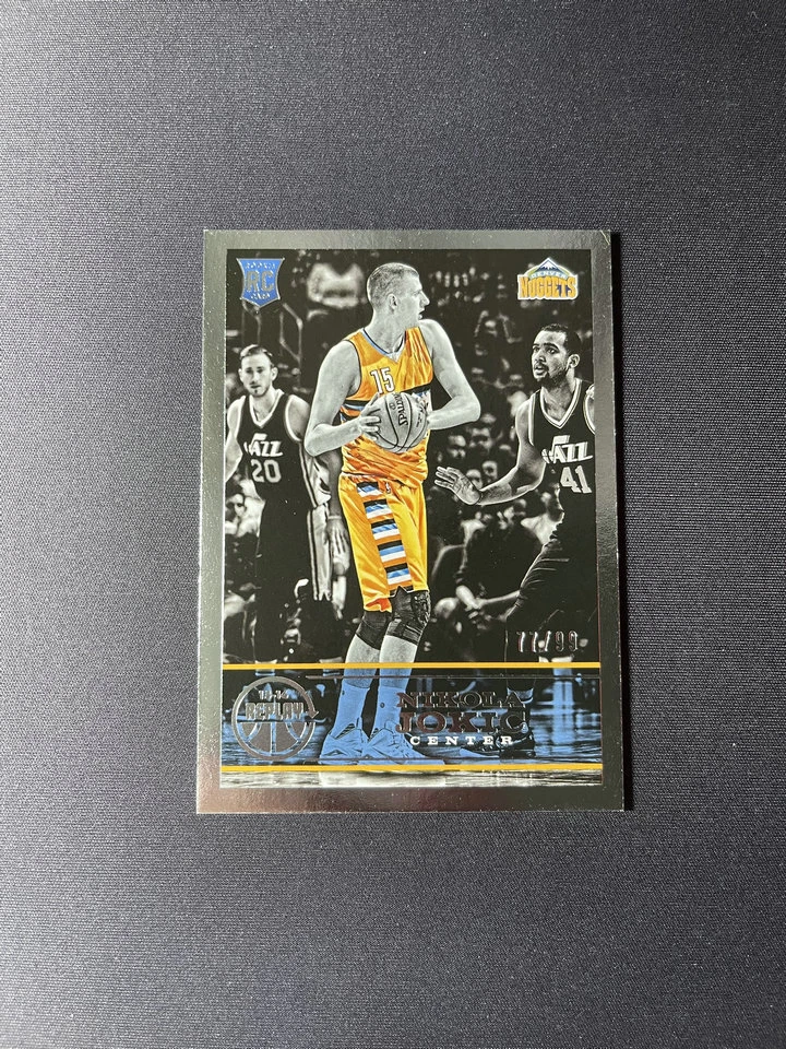 2015-16 Panini Replay Nikola Jokic Rookie Card RC #77/99 #5 Nuggets