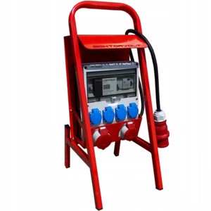 Distributore di corrente da costruzione con supporto franz/belg TD-S/FI SET 3... - Foto 1 di 11