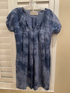 Blaues Seidenkleid von Graham & Spencer, Größe P - Bild 1 von 4