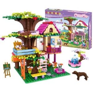 Hogokids casa sull'albero STEM giocattolo da costruzione set costruzione creativo 613 pz per 6 7 8 9+ bambini