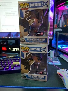 ¡Funko POP #437 FORTNITE RED NARIZ RAIDER! - GAMESTOP EXCLUSIVO - Imagen 1 de 1