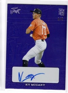 2023 Leaf Perfect Game Just Ky McGary Purple /2 Auto RC - Bild 1 von 1