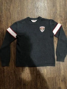 Abercrombie Ski Team 92 Kids Large Grey Sweater A11 - Picture 1 of 6