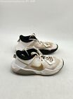 Boy's Nike Air Zoom Crossover White Metallic Gold DC5216-100 Sneakers -Size 5Y