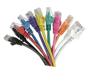 LOTTO cavo Ethernet RJ45 Cat5e cavo senza soluzione di continuità LAN da 12 cm a 50 m - Foto 1 di 24