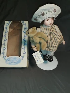 Porcelain Doll Anastasia Collection Hannah Victorian Doll with Tags and Box - Picture 1 of 8