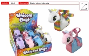 unicorno in borsetta colore random 12 cm giochi prima infanzia - Picture 1 of 1