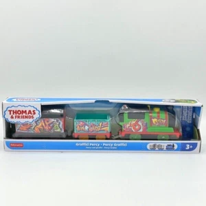 Thomas And Friends All Engines Go Motorized Graffiti Percy  - Picture 1 of 7