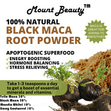 Original Black Maca Root Powder 100g / Use as a Maca Coffee For Men