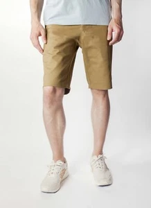 Neo Blue Camel Chino Shorts - Picture 1 of 3