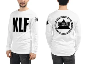 KLF klassisches Logo langarmiges Unisex-T-Shirt - Bella + Canvas - Bild 1 von 6