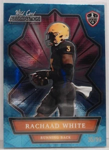2021 WILD CARD ALUMINATION RACHAAD WHITE ROOKIE /99 #ANBC-68 SUN DEVILS MPK - Picture 1 of 2