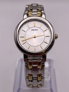 Seiko Women’s Watch Two Tone 1N00-1E19 New Battery - Picture 1 of 15