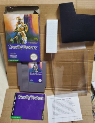 Deadly Towers (Nintendo Entertainment System, 1987)  in box - Image 1 of 4