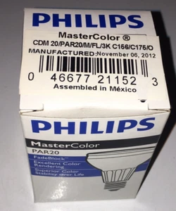 7 brand new Philips MasterColor CDM 20/PAR20/M/FL/3K C166/C175/O lamps 830 - Picture 1 of 4