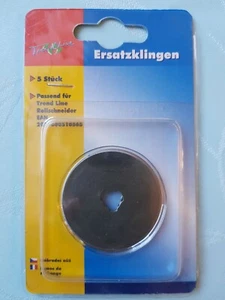 Ersatzklingen,  5 Stück für Rollschneider MAXI 45 mm - Bild 1 von 2