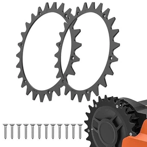 205mm Lawnmower Anti-Slip Spikes Wheels For Worx LANDROID D4R8 Robot S/M F8S3 - Picture 1 of 11