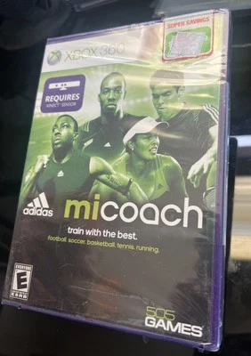 MiCoach Kinect! Train with the Best (XBOX 360, 2012) Brand New! - Image 1 of 4
