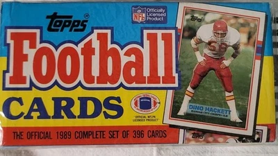 Juego completo de fábrica de fútbol americano Topps NFL 1989 - sellado Foto 1 de 4