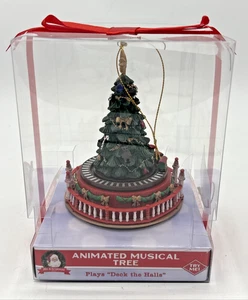 Mr. Christmas Miniture Animated Musical Christmas Tree Plays Deck the Halls NEW - Picture 1 of 11