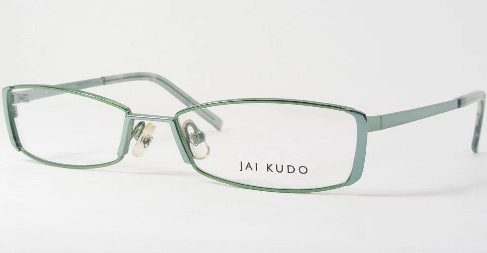 JAI KUDO 486 1032 M07 Verde ÚNICO ANTEOJOS MARCO METÁLICO 52-16-135mm Foto 1 de 4