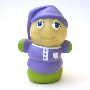 Modellino pupazzo vintage 1985 Hasbro GLO FRIENDS Worm Glow in the Dark Finger - Foto 1 di 7
