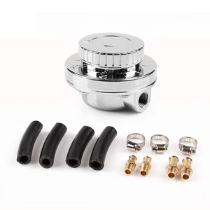 1-6 PSI Universal Adjustable Fuel Pressure Regulator Kit For Carburetor Engine ^ - Picture 1 of 12