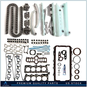 ✔For 01 Ford Crown Victoria F-150 4.6L V8 Full Gasket Set Timing Chain Kit - Bild 1 von 24