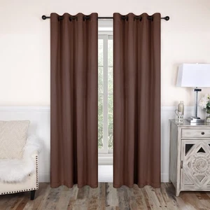 Blackout Curtains, Room Darkening, Bedroom, Living Room Window Accents, Sun B... - Picture 1 of 9