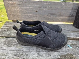 Keen Howser Womens 9.5 Black Slip-On Sneaker  Outdoor Slipper Water Repellent - Picture 1 of 8