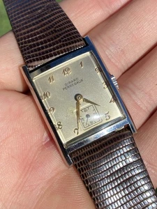 Orologio Watch Girard Perregaux 1791 Tank Vintage Swiss Rare Manual - Picture 1 of 24