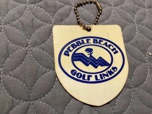PEBBLE BEACH (APROX.) ENLACES DE GOLF, VINTAGE, ETIQUETA BOLSA DE PLÁSTICO, EXCELENTE./ FRANQUEO GRATUITO!!!!! - Imagen 1 de 2