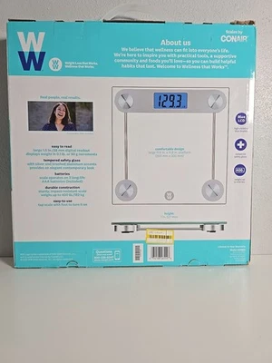 Conair Weight Watchers 24 TR Digital Scale - CNRWW26 - Image 1 of 4